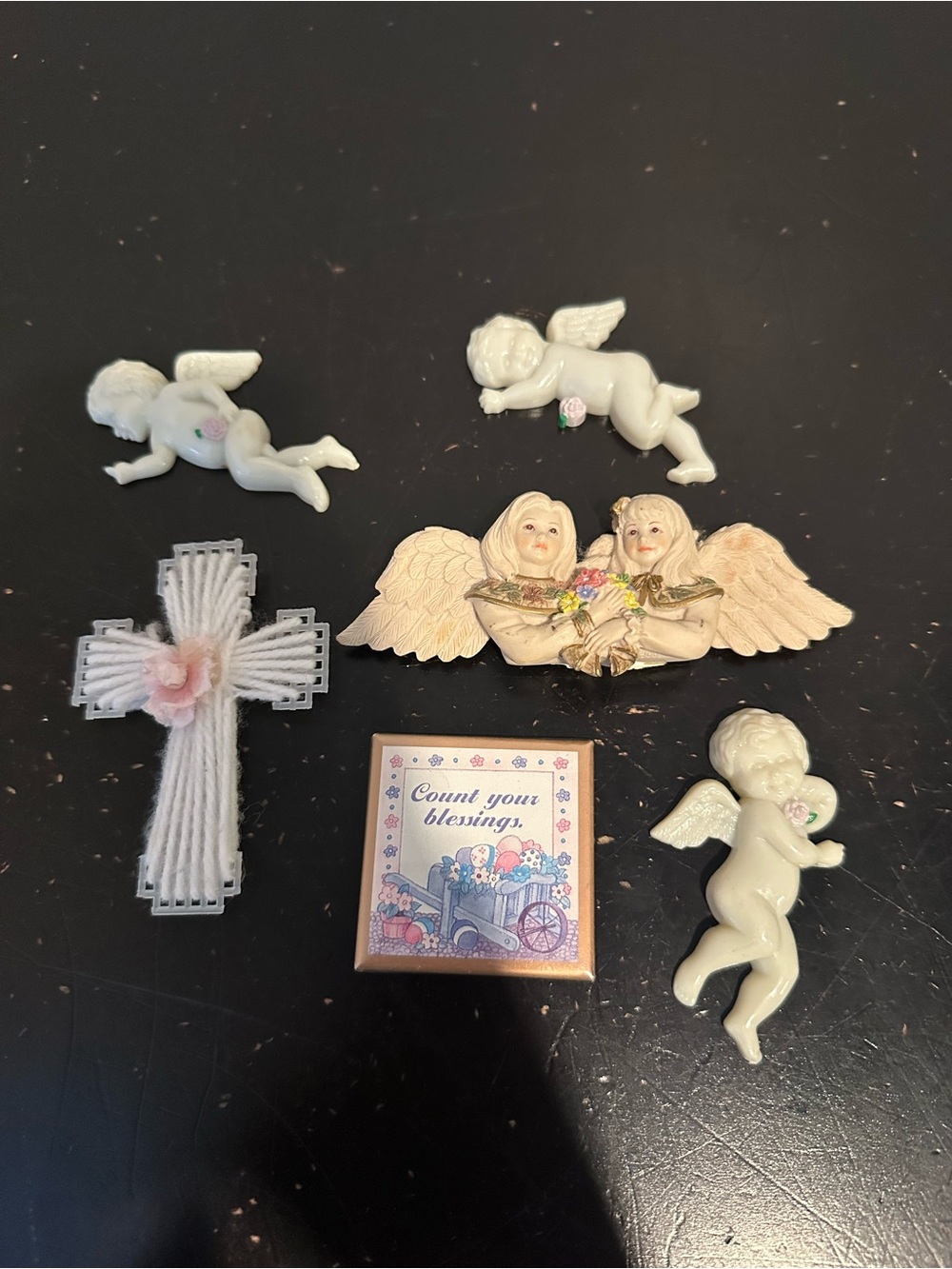 Christian Angel Religious Magnet Collection Set